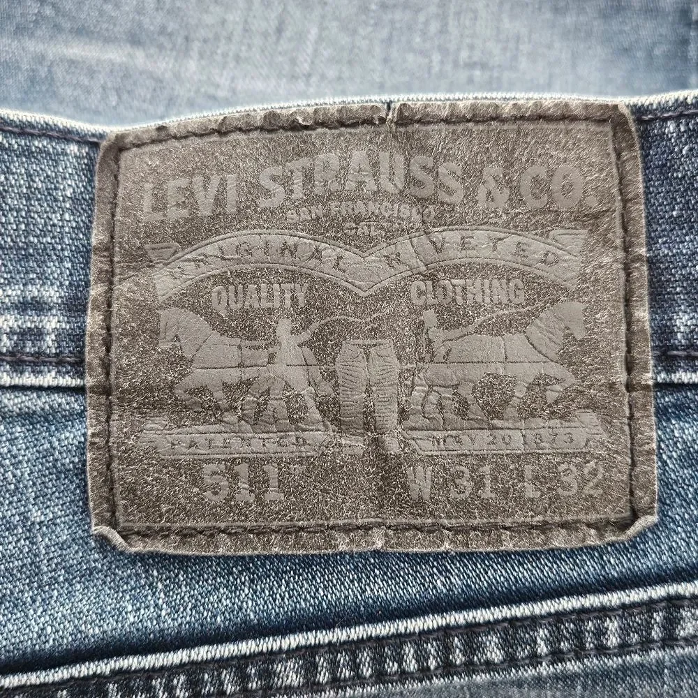 Levi's Jeans 511 Men's Slim Fit W31x L32 Blue Denim